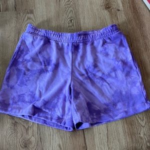 tie dye shorts